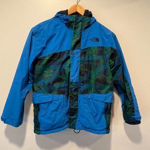 Boys North Face Jacket with fleece and winter hat